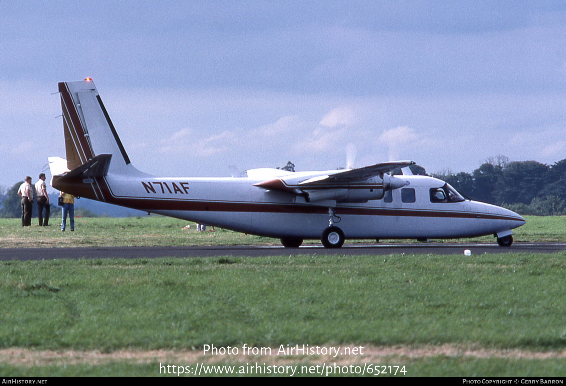 Aircraft Photo of N71AF | Aero Commander 680W Turbo II Commander | AirHistory.net #652174