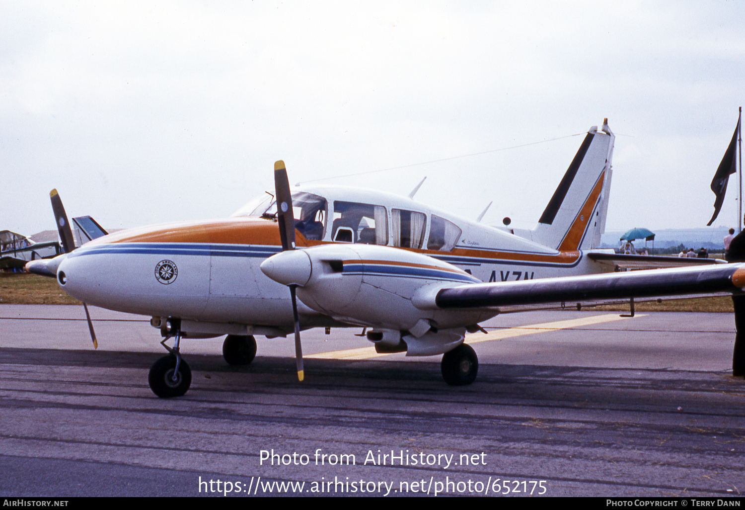 Aircraft Photo of G-AYZN | Piper PA-E23-250 Aztec C | St. John Ambulance | AirHistory.net #652175