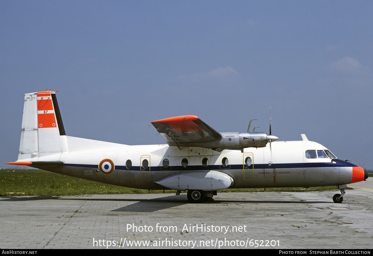 Aircraft Photo of 67 | Aerospatiale N-262A-41 | France - Air Force | AirHistory.net #652201