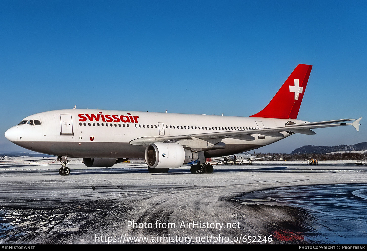 Aircraft Photo of HB-IPF | Airbus A310-322 | Swissair | AirHistory.net #652246