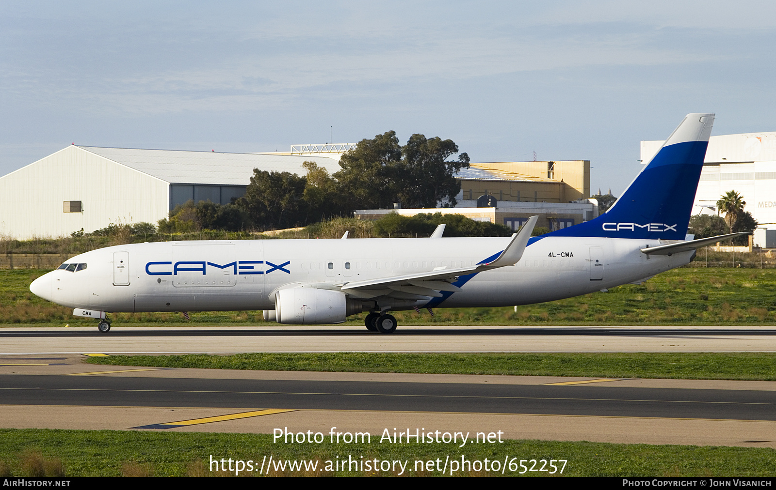 Aircraft Photo of 4L-CMA | Boeing 737-8FE(SF) | Camex Airlines | AirHistory.net #652257