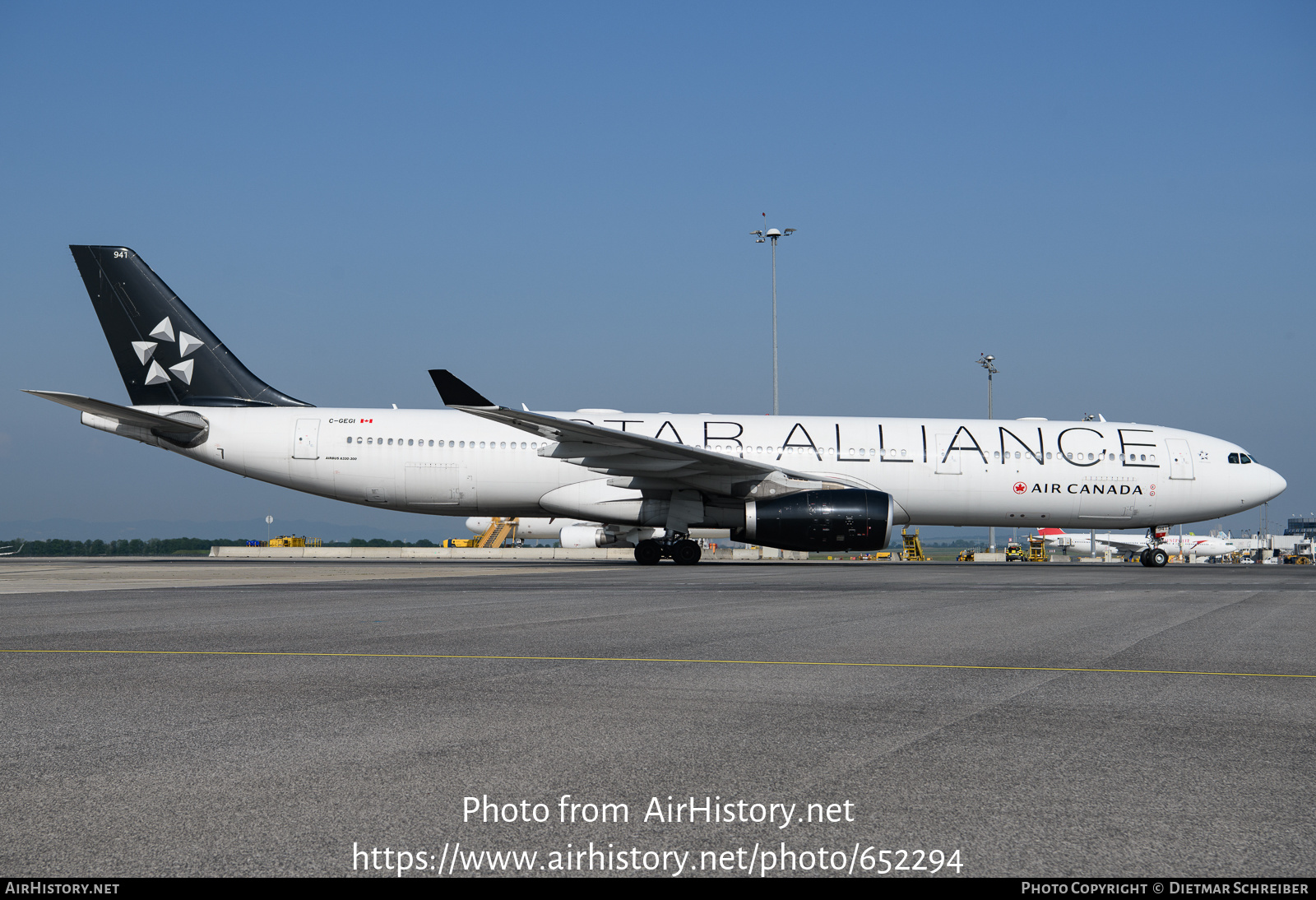 Aircraft Photo of C-GEGI | Airbus A330-343E | Air Canada | AirHistory.net #652294