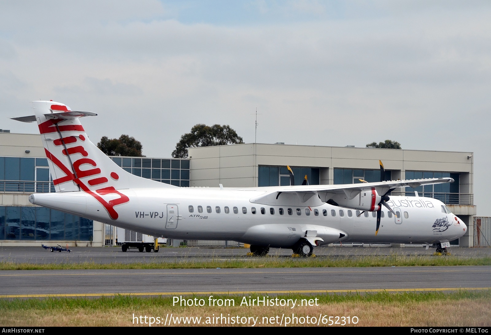 Aircraft Photo of VH-VPJ | ATR ATR-72-600 (ATR-72-212A) | Virgin Australia Airlines | AirHistory.net #652310