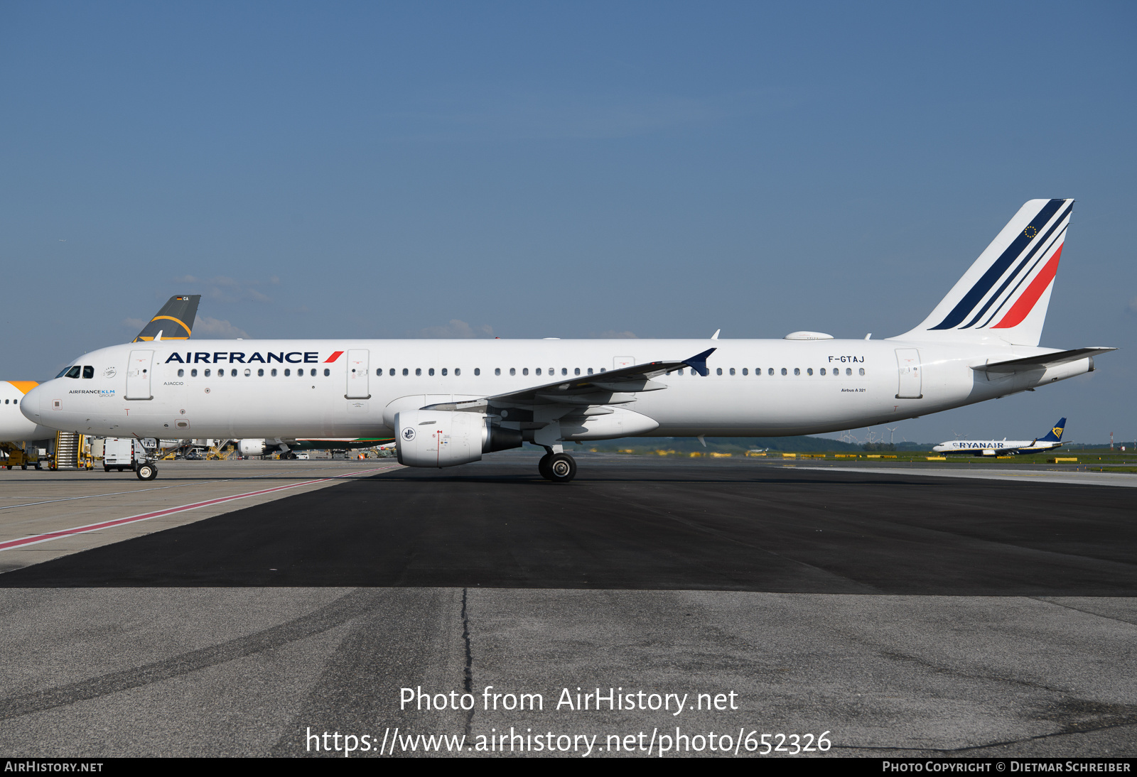 Aircraft Photo of F-GTAJ | Airbus A321-211 | Air France | AirHistory.net #652326