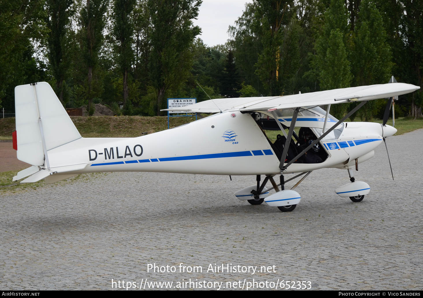 Aircraft Photo of D-MLAO | Comco Ikarus C42B Cyclone | AirHistory.net #652353