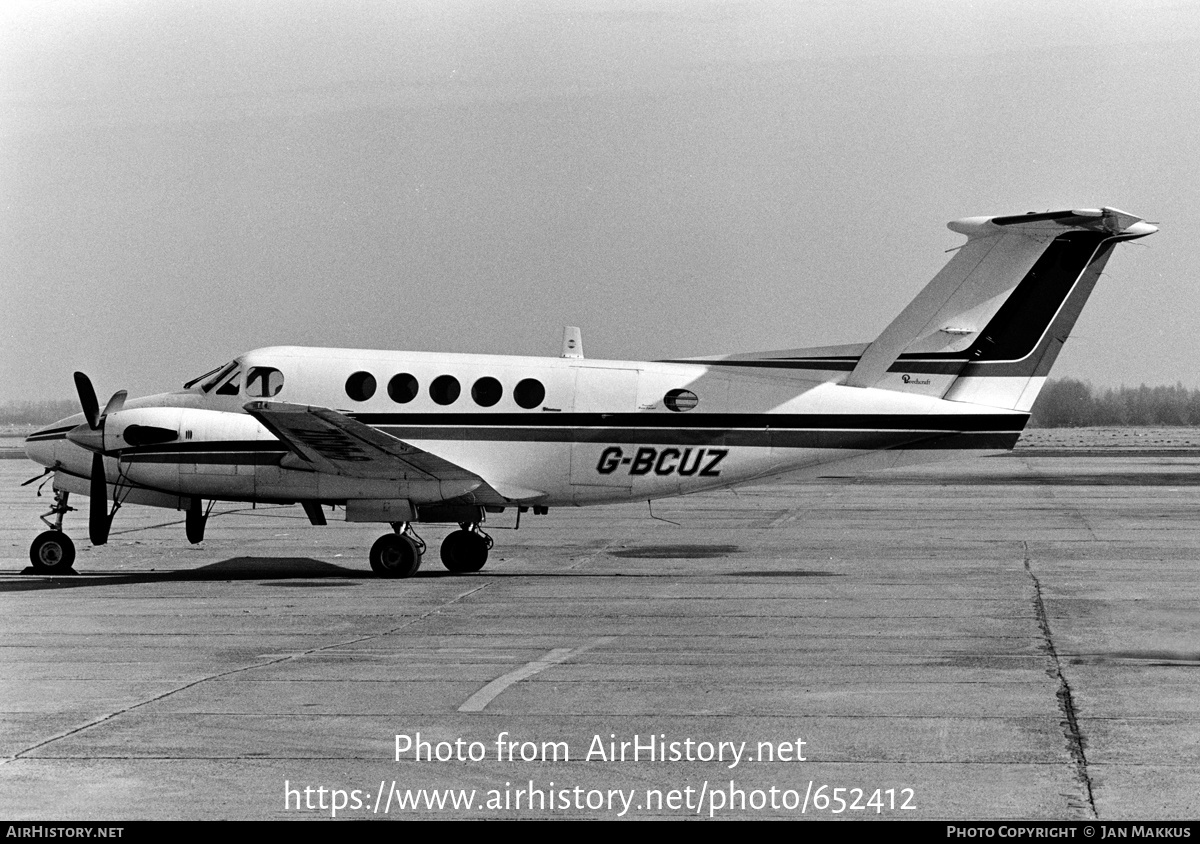 Aircraft Photo of G-BCUZ | Beechcraft 200 King Air | AirHistory.net #652412