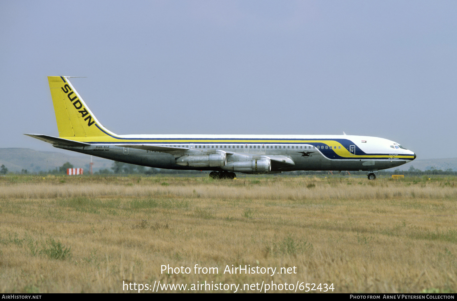 Aircraft Photo of ST-AFB | Boeing 707-3J8C | Sudan Airways | AirHistory.net #652434