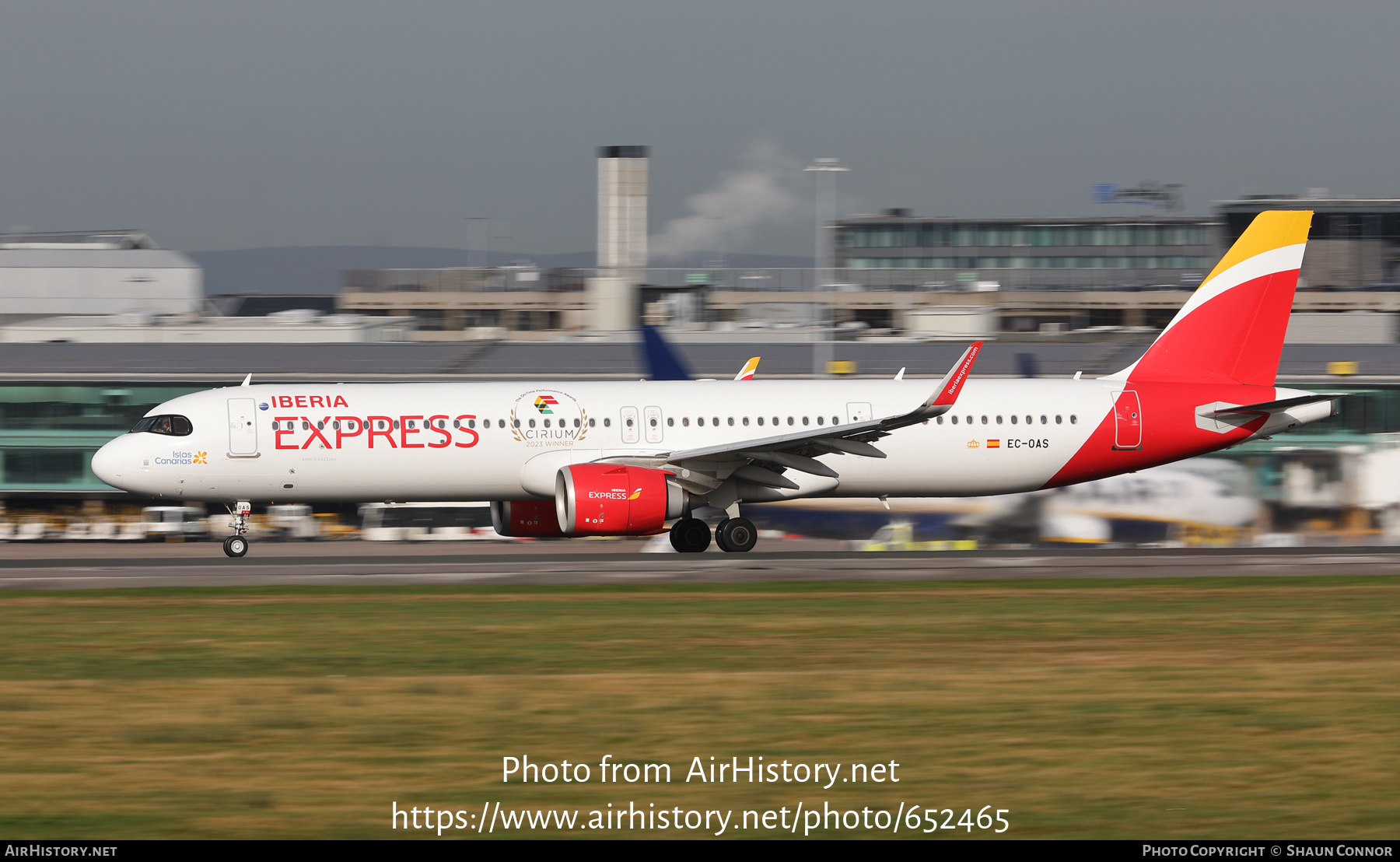 Aircraft Photo of EC-OAS | Airbus A321-251NX | Iberia Express | AirHistory.net #652465