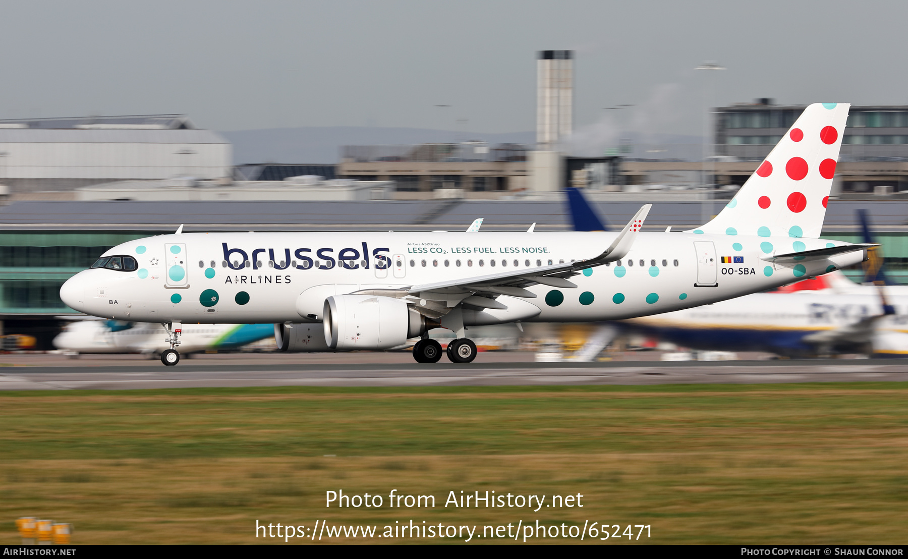 Aircraft Photo of OO-SBA | Airbus A320-251N | Brussels Airlines | AirHistory.net #652471