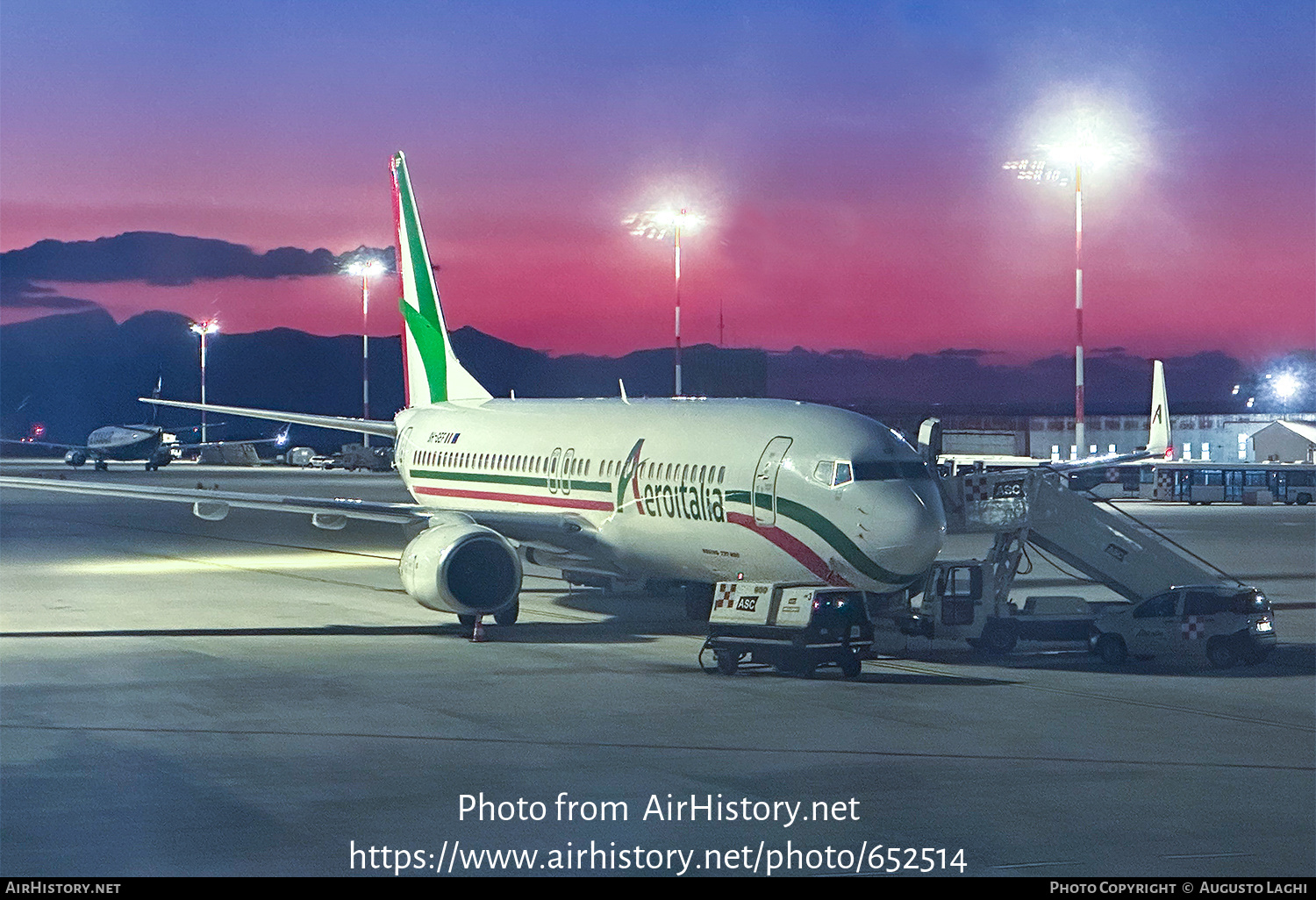 Aircraft Photo of 9H-GEF | Boeing 737-86Q | Aeroitalia | AirHistory.net #652514