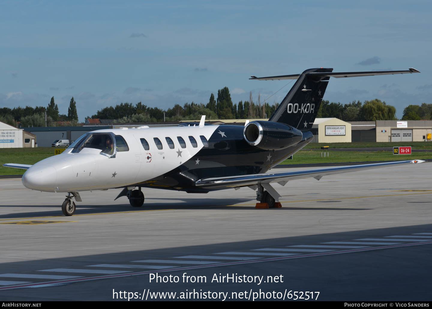 Aircraft Photo of OO-KOR | Cessna 525A CitationJet CJ2+ | AirHistory.net #652517