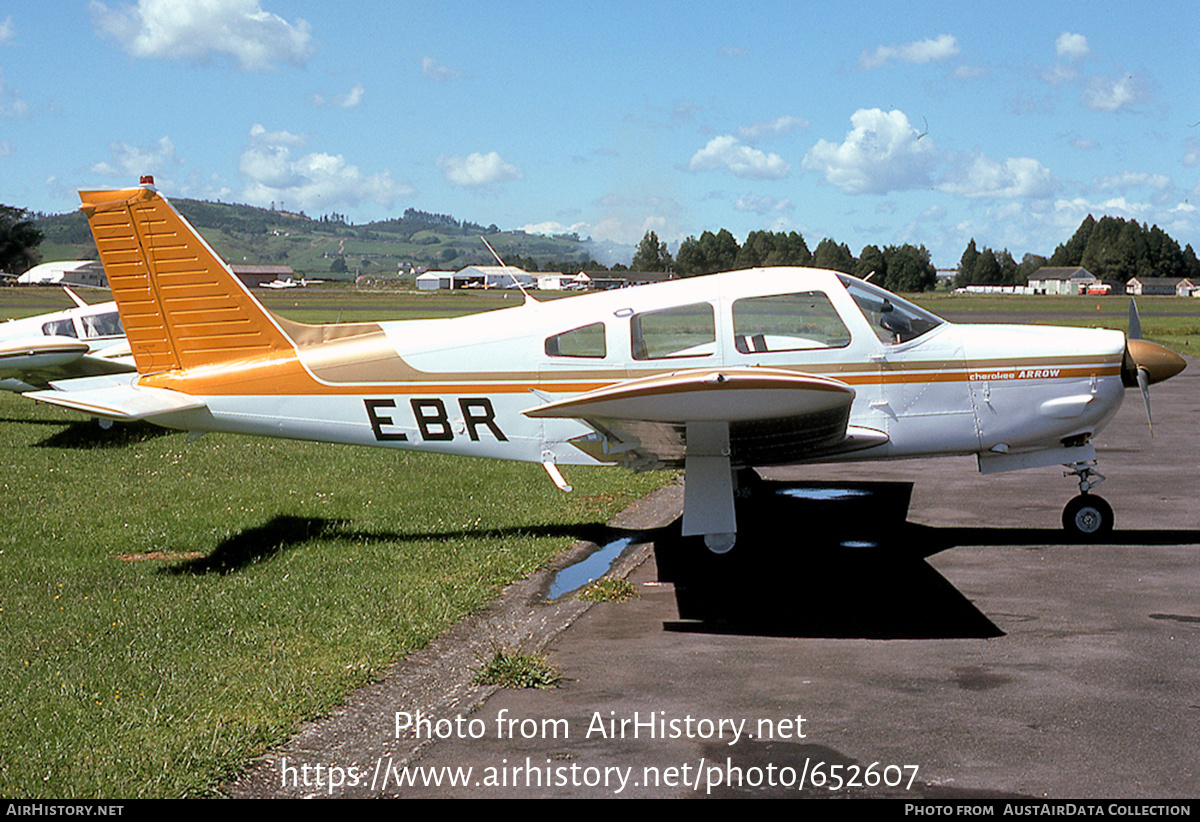 Aircraft Photo of ZK-EBR / EBR | Piper PA-28R-200 Cherokee Arrow II | AirHistory.net #652607