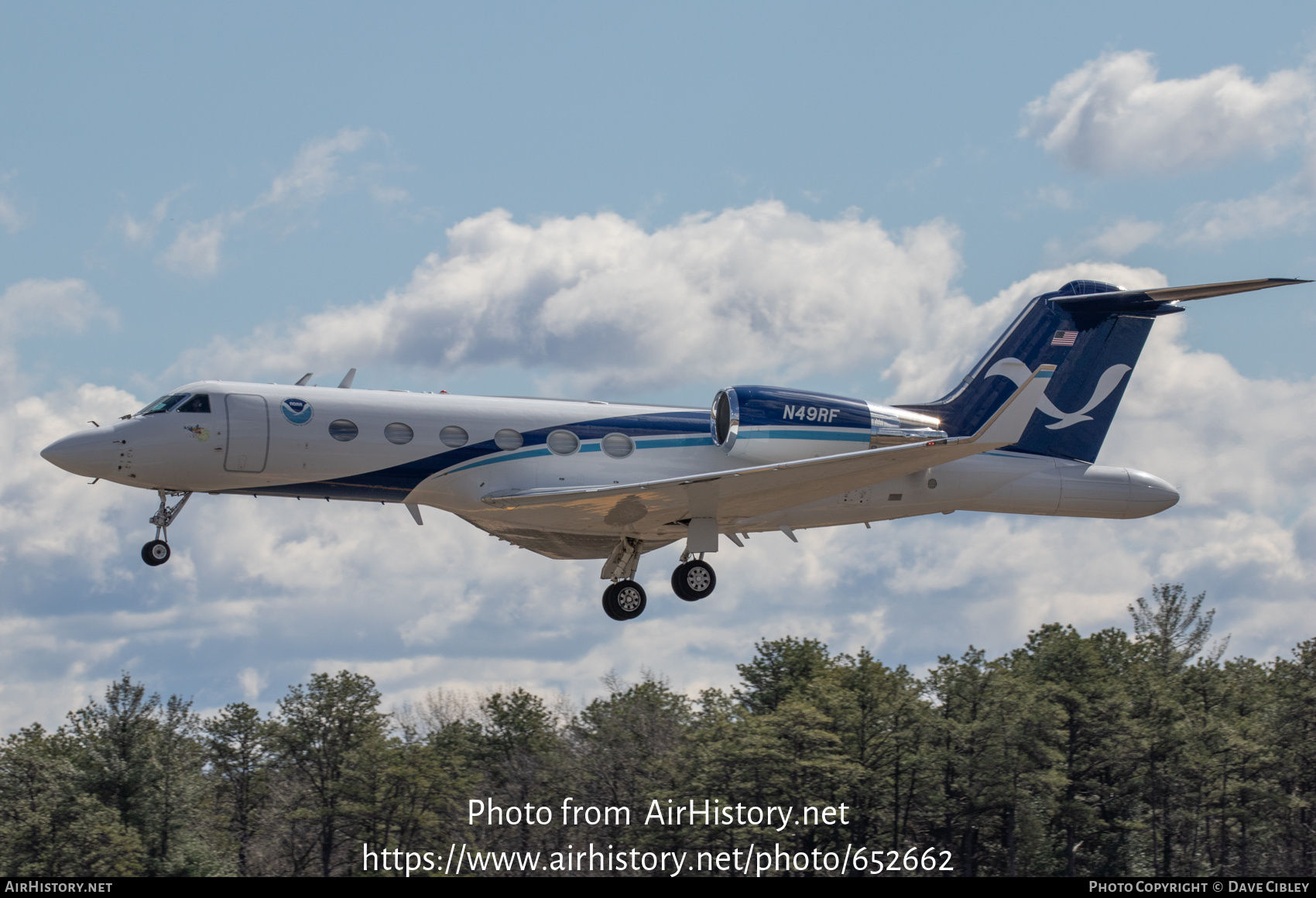 Aircraft Photo of N49RF | Gulfstream Aerospace G-IV Gulfstream IV-SP | NOAA - National Oceanic and Atmospheric Administration | AirHistory.net #652662