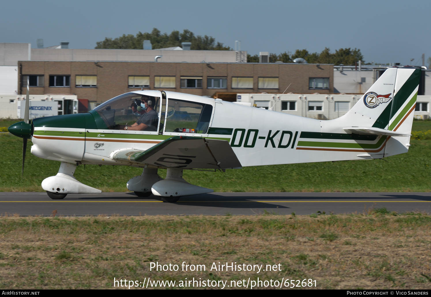 Aircraft Photo of OO-KDI | Robin DR-400-120 Dauphin 80 | Royal Zoute Aviation Club | AirHistory.net #652681