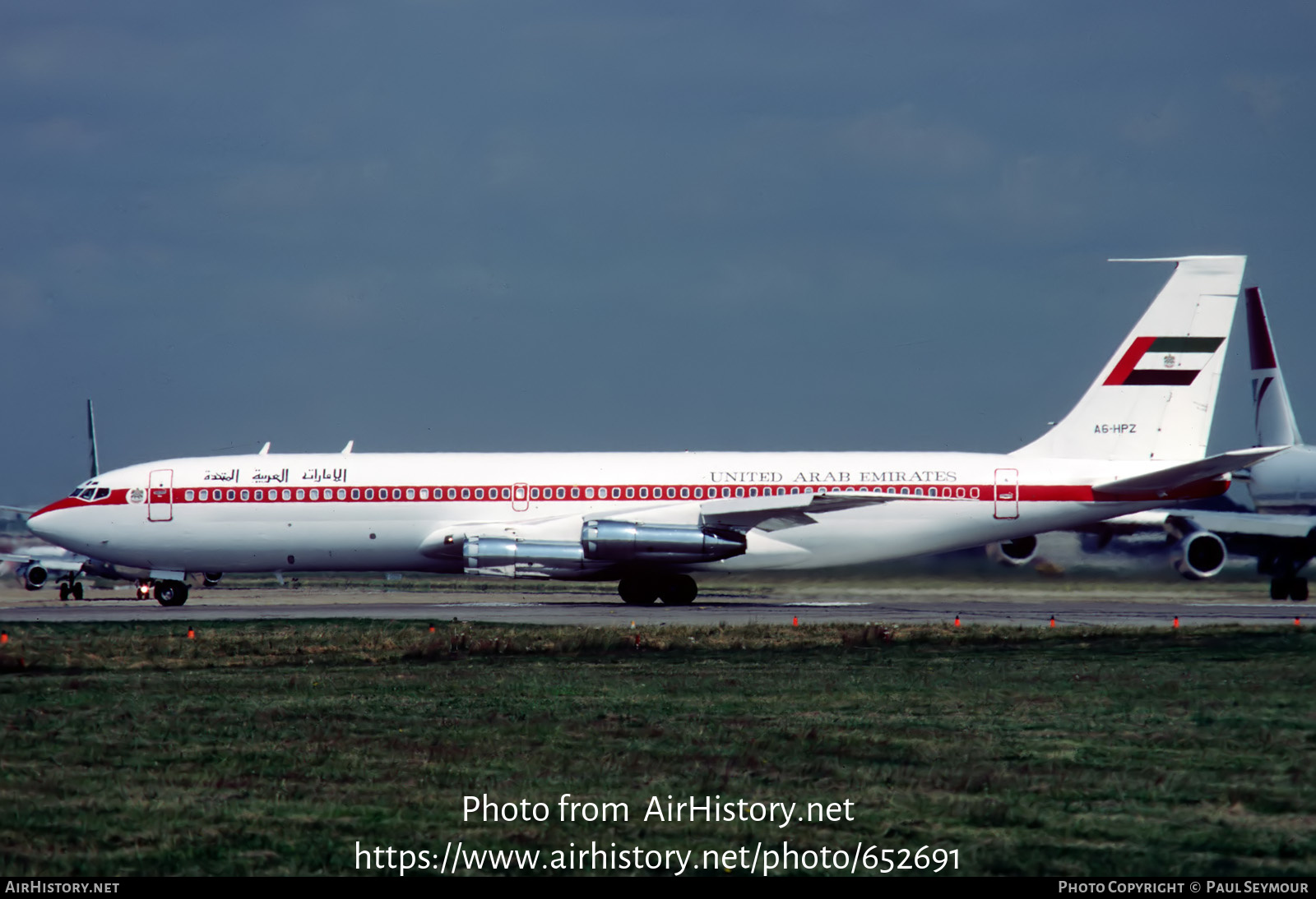 Aircraft Photo of A6-HPZ | Boeing 707-3L6B | United Arab Emirates Government | AirHistory.net #652691