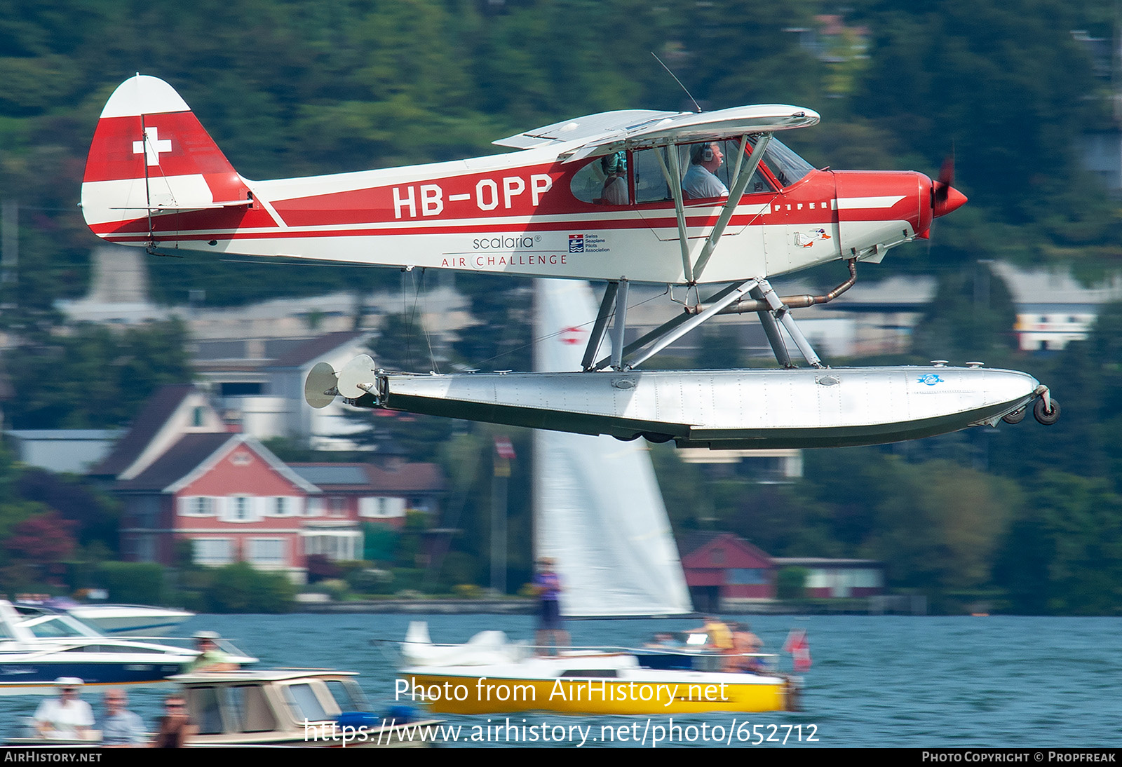 Aircraft Photo of HB-OPP | Piper PA-18-150 Super Cub | AirHistory.net #652712