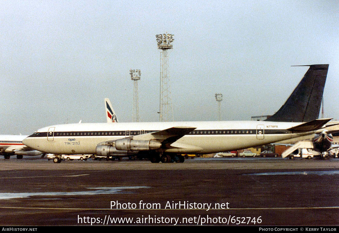 Aircraft Photo of N778PA | Boeing 707-139(B) | Maof Airlines | AirHistory.net #652746