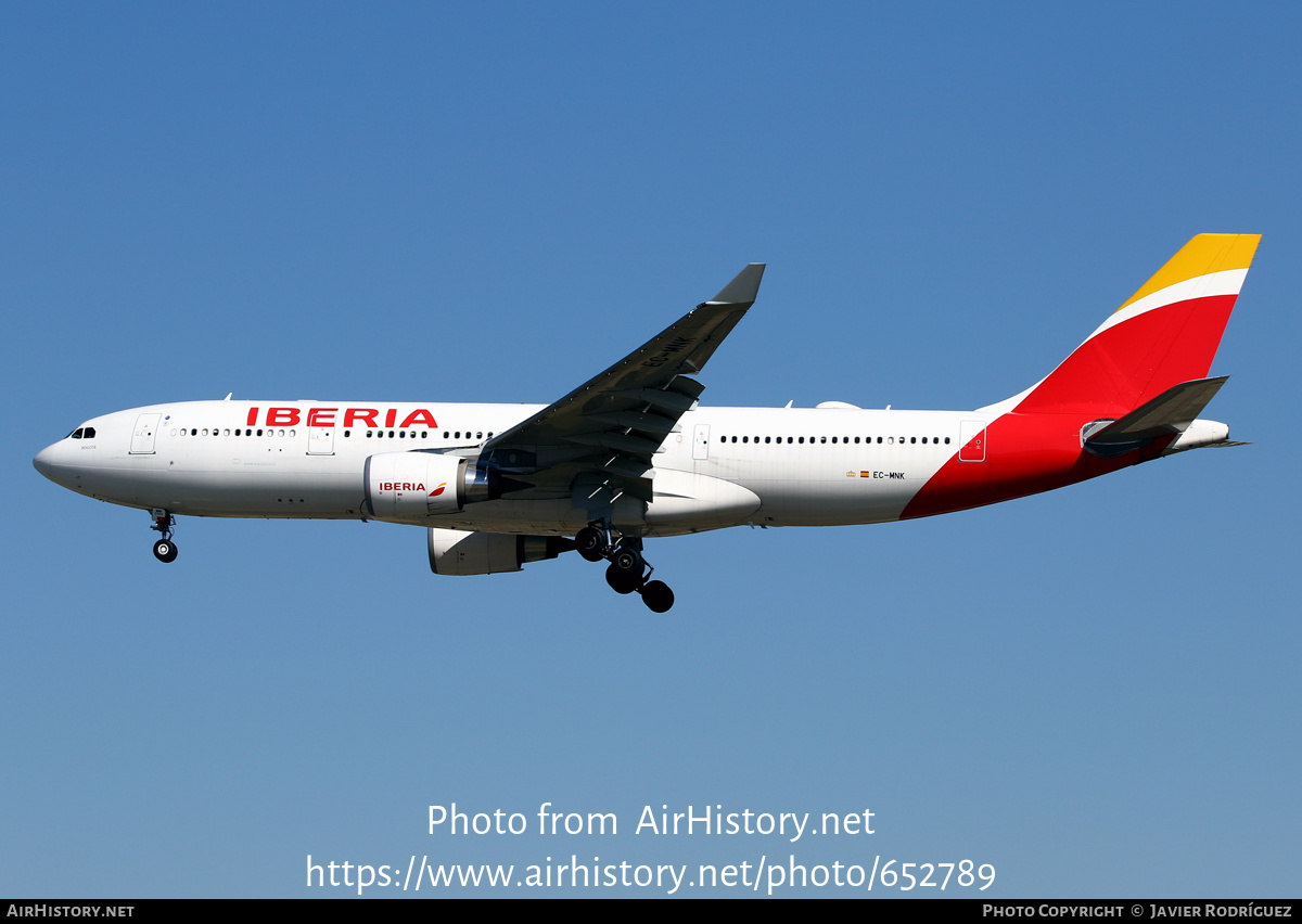 Aircraft Photo of EC-MNK | Airbus A330-202 | Iberia | AirHistory.net #652789