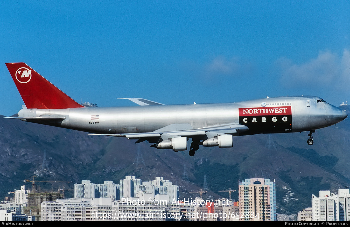 Aircraft Photo of N639US | Boeing 747-251F/SCD | Northwest Airlines Cargo | AirHistory.net #652884