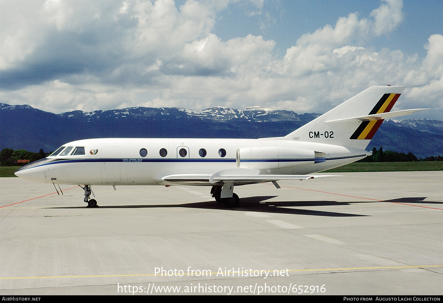 Aircraft Photo of CM-02 | Dassault Falcon 20E | Belgium - Air Force | AirHistory.net #652916