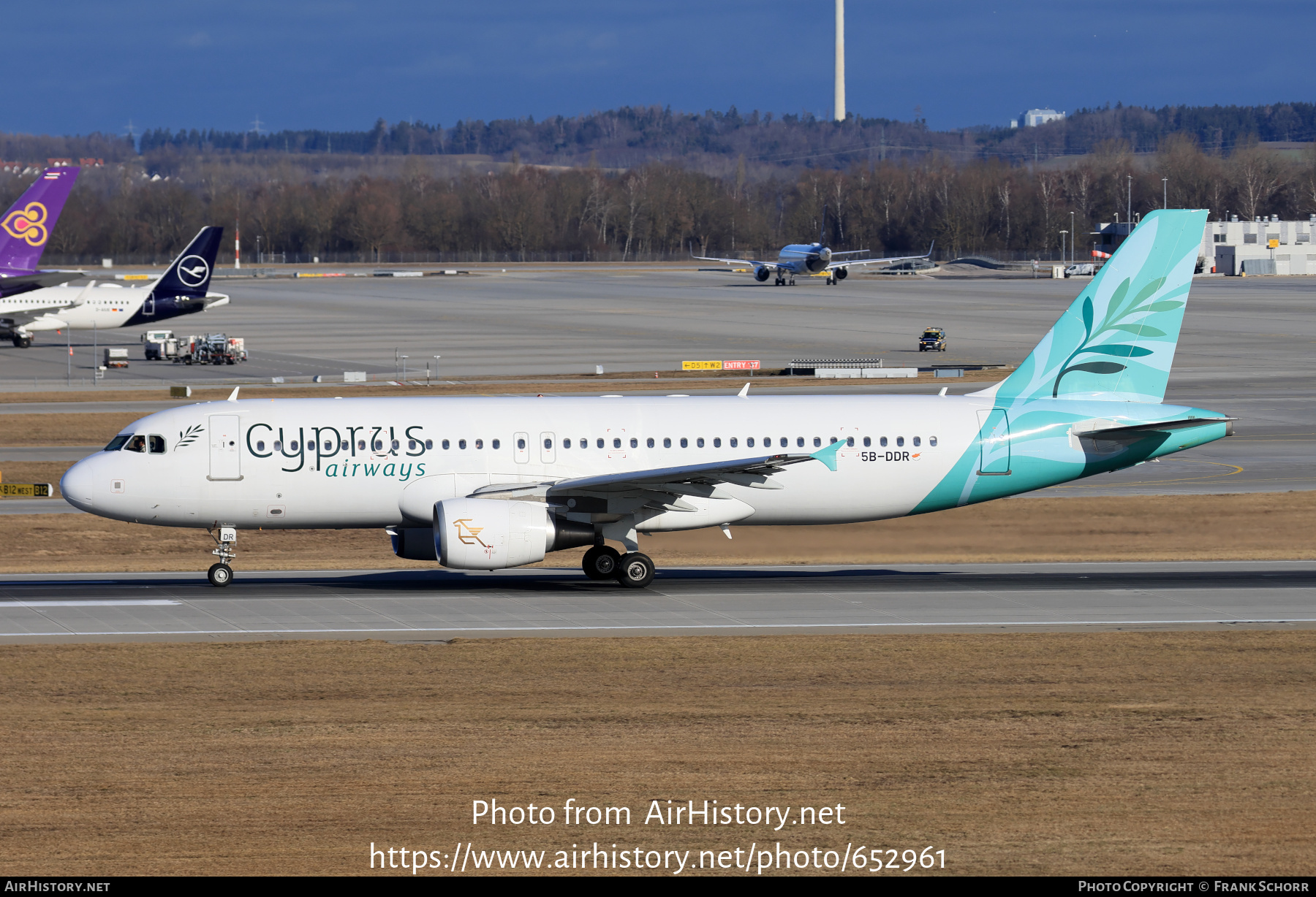 Aircraft Photo of 5B-DDR | Airbus A320-214 | Cyprus Airways | AirHistory.net #652961