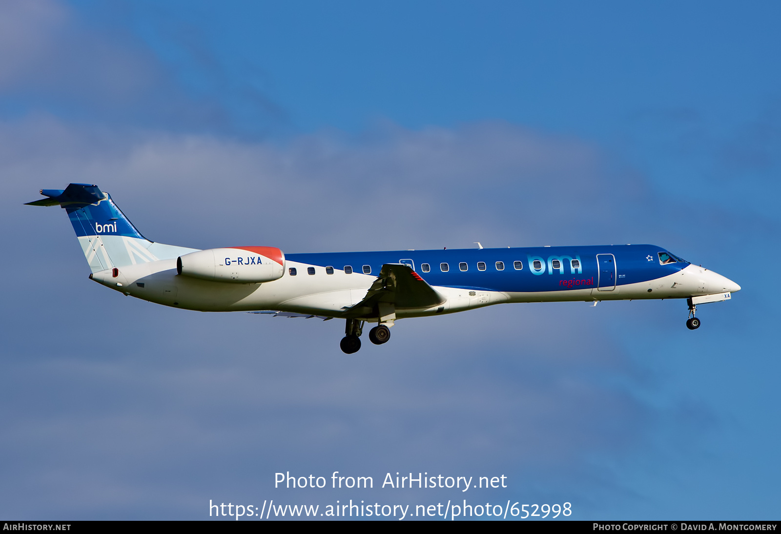 Aircraft Photo of G-RJXA | Embraer ERJ-145EP (EMB-145EP) | BMI Regional | AirHistory.net #652998