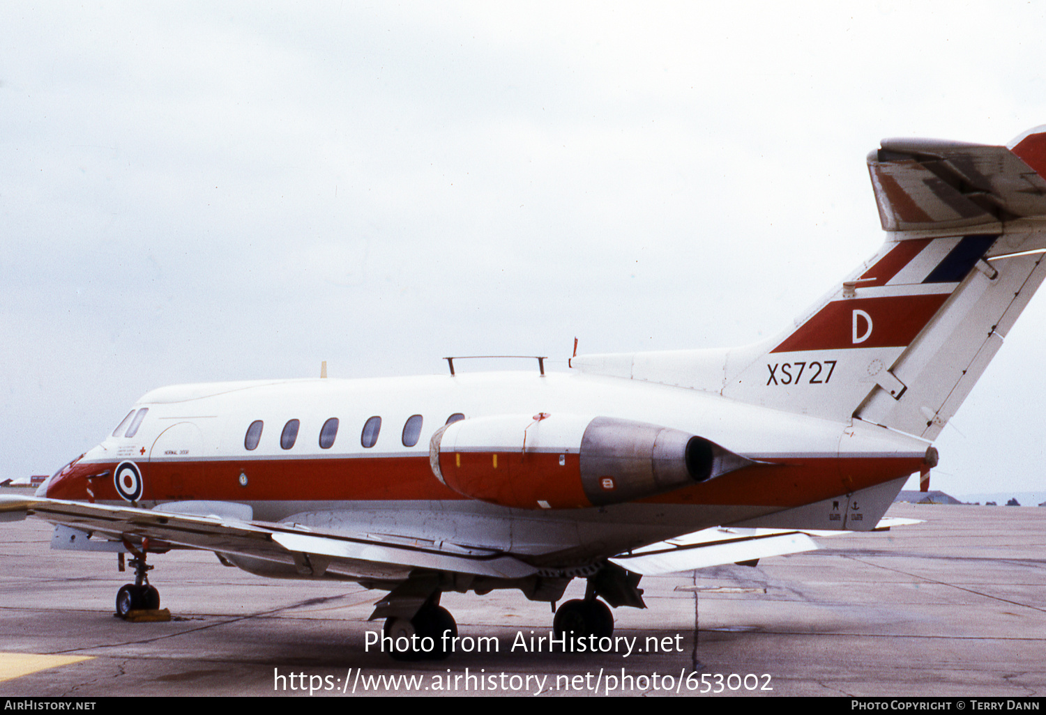 Aircraft Photo of XS727 | Hawker Siddeley HS-125-2 Dominie T1 | UK ...