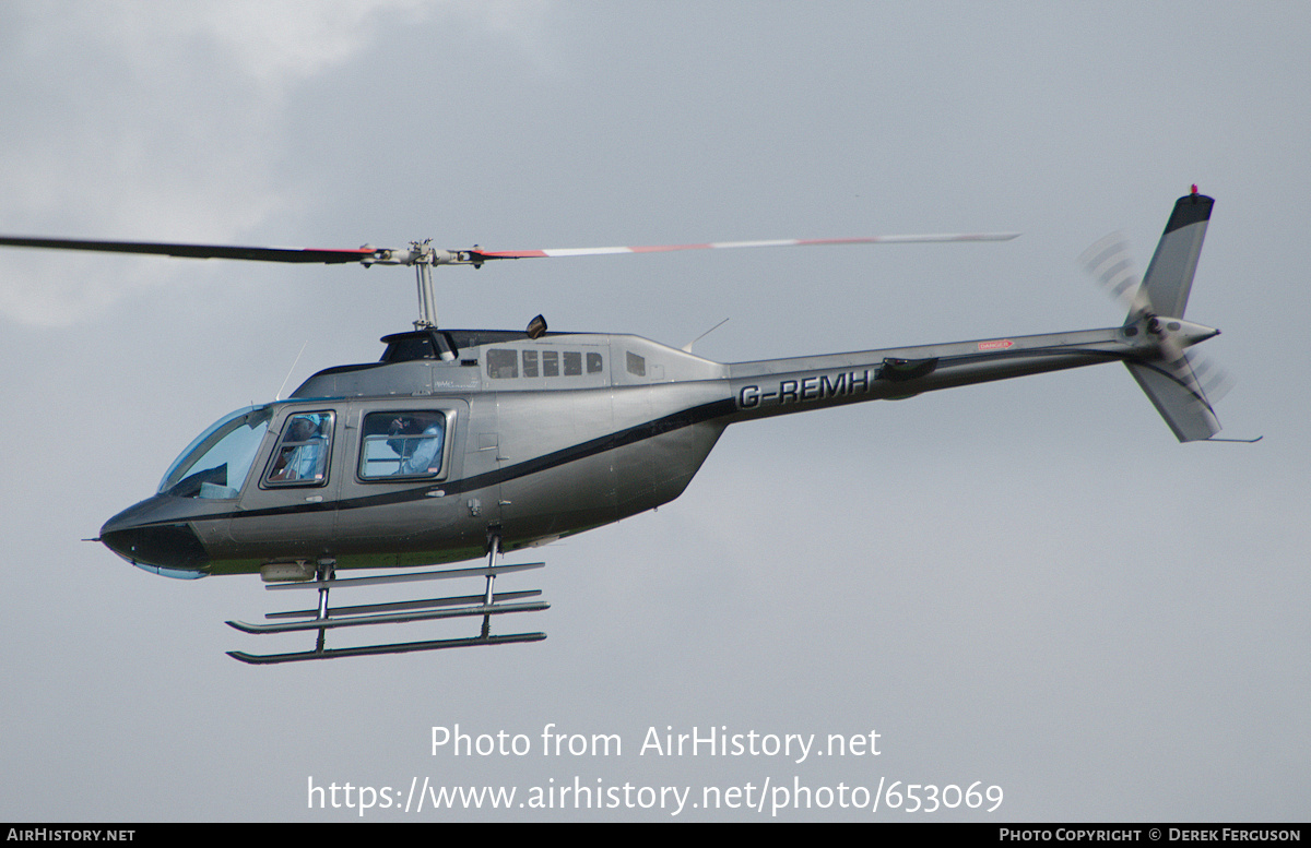 Aircraft Photo of G-REMH | Bell 206B-3 JetRanger III | AirHistory.net #653069