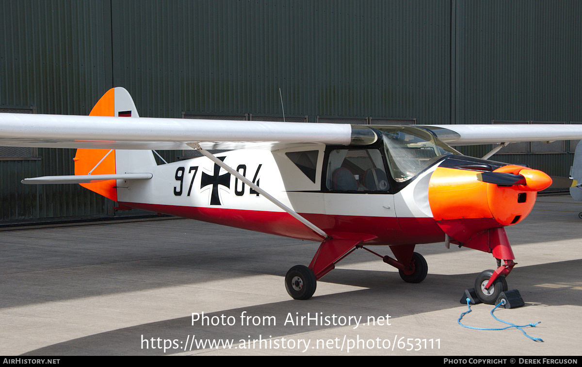 Aircraft Photo of G-APVF / 9704 | Pützer Elster B | Germany - Air Force | AirHistory.net #653111