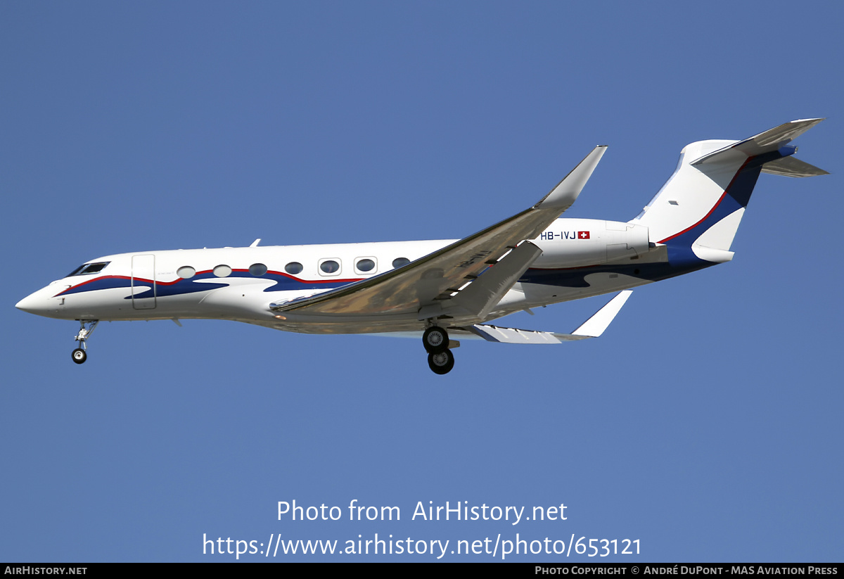 Aircraft Photo of HB-IVJ | Gulfstream Aerospace G650 (G-VI) | AirHistory.net #653121