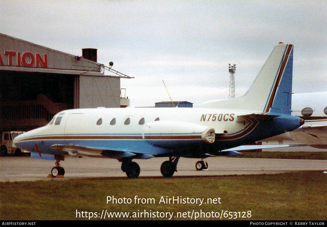 Aircraft Photo of N750CS | North American Rockwell NA-465 Sabreliner 65 | AirHistory.net #653128