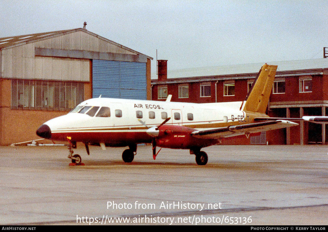 Aircraft Photo of G-CELT | Embraer EMB-110P2 Bandeirante | Air Écosse | AirHistory.net #653136