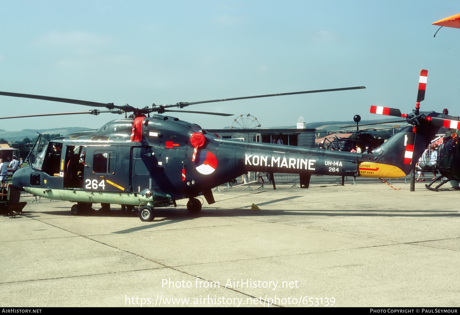 Aircraft Photo of 264 | Westland UH-14A Lynx Mk25 (WG-13) | Netherlands - Navy | AirHistory.net #653139