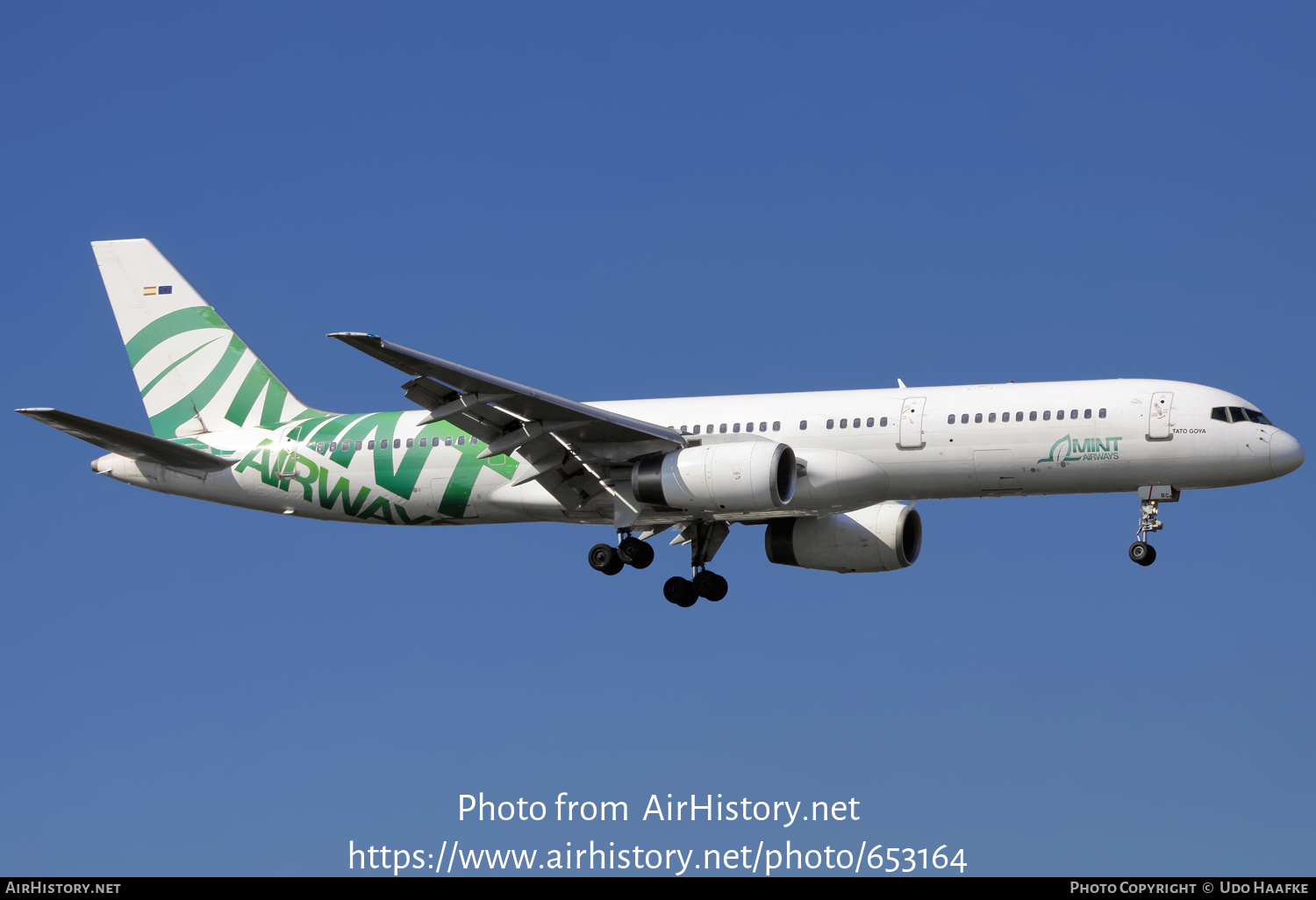 Aircraft Photo of EC-LBC | Boeing 757-28A | Mint Airways | AirHistory.net #653164