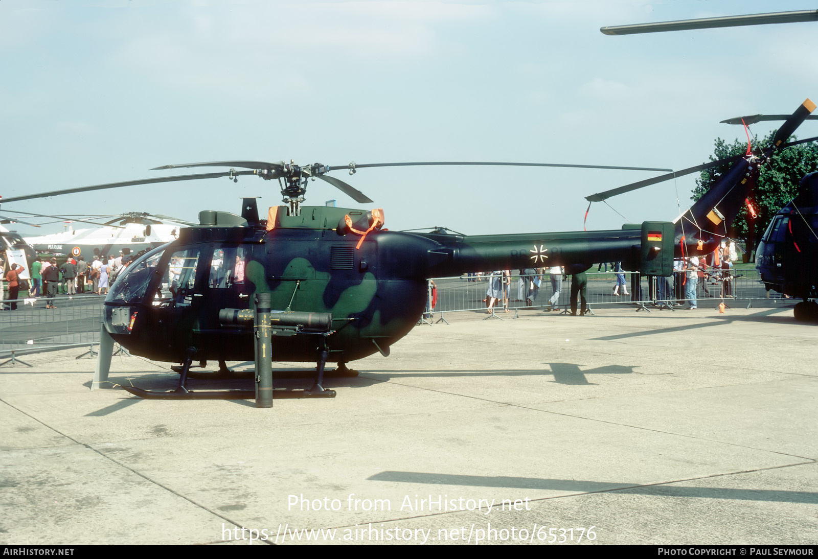 Aircraft Photo of 8681 | MBB BO-105P (PAH-1) | Germany - Army | AirHistory.net #653176