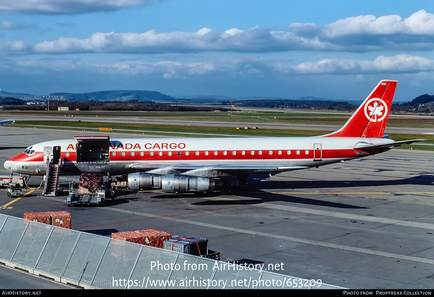 Aircraft Photo of C-FTJQ | Douglas DC-8-54(F) | Air Canada Cargo | AirHistory.net #653209