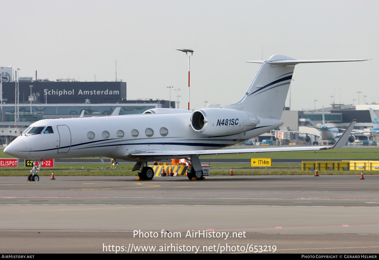 Aircraft Photo of N481SC | Gulfstream Aerospace G-IV Gulfstream IV-SP | AirHistory.net #653219