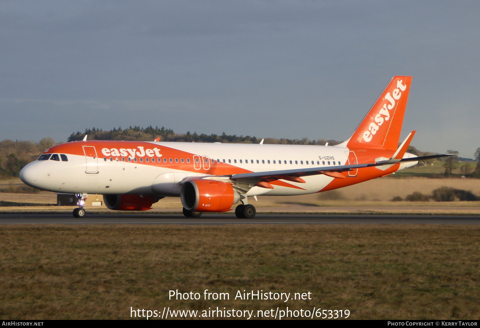 Aircraft Photo of G-UZHS | Airbus A320-251N | EasyJet | AirHistory.net #653319