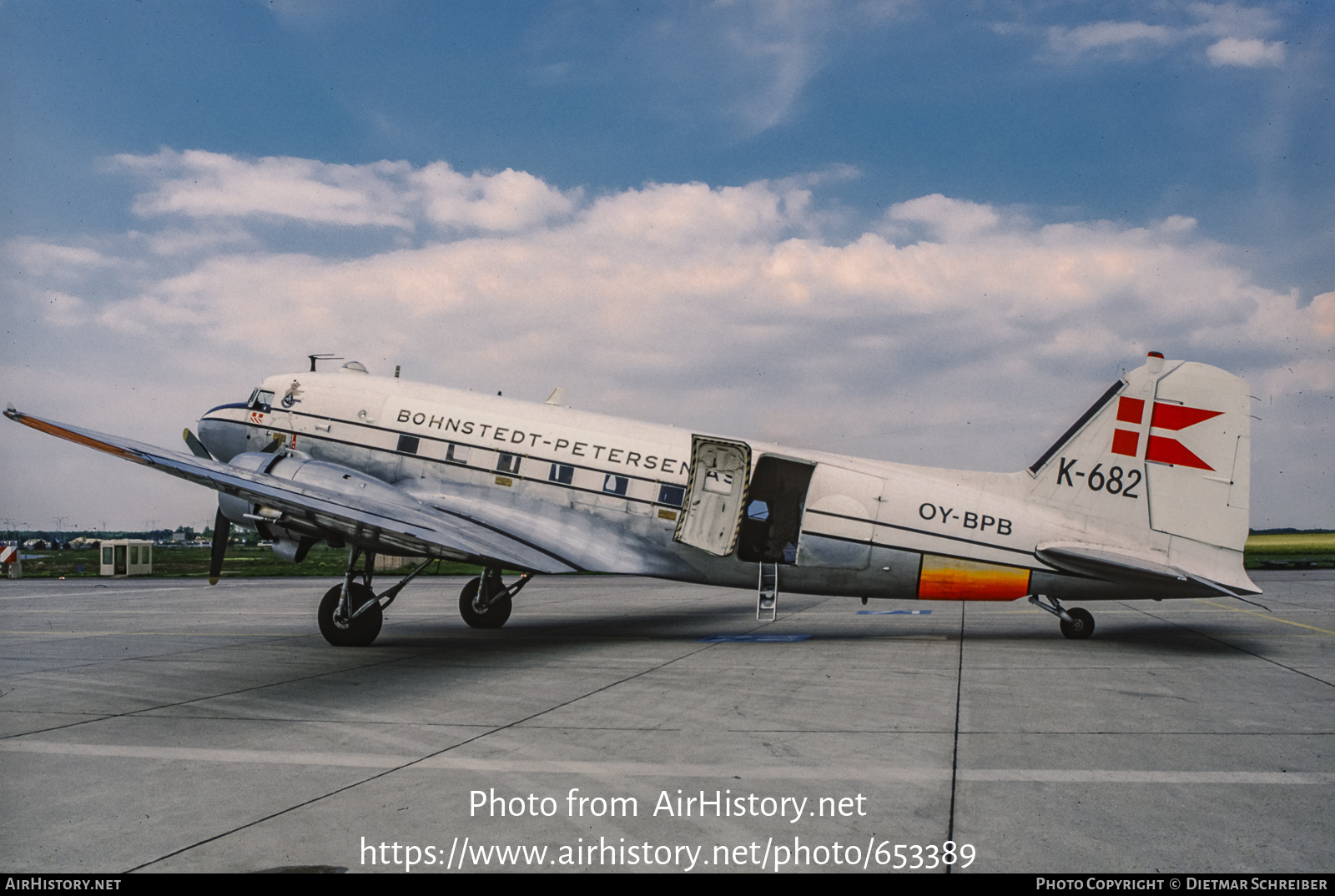 Aircraft Photo of OY-BPB / K-682 | Douglas C-47A Skytrain | Bohnstedt-Petersen | Denmark - Air Force | AirHistory.net #653389