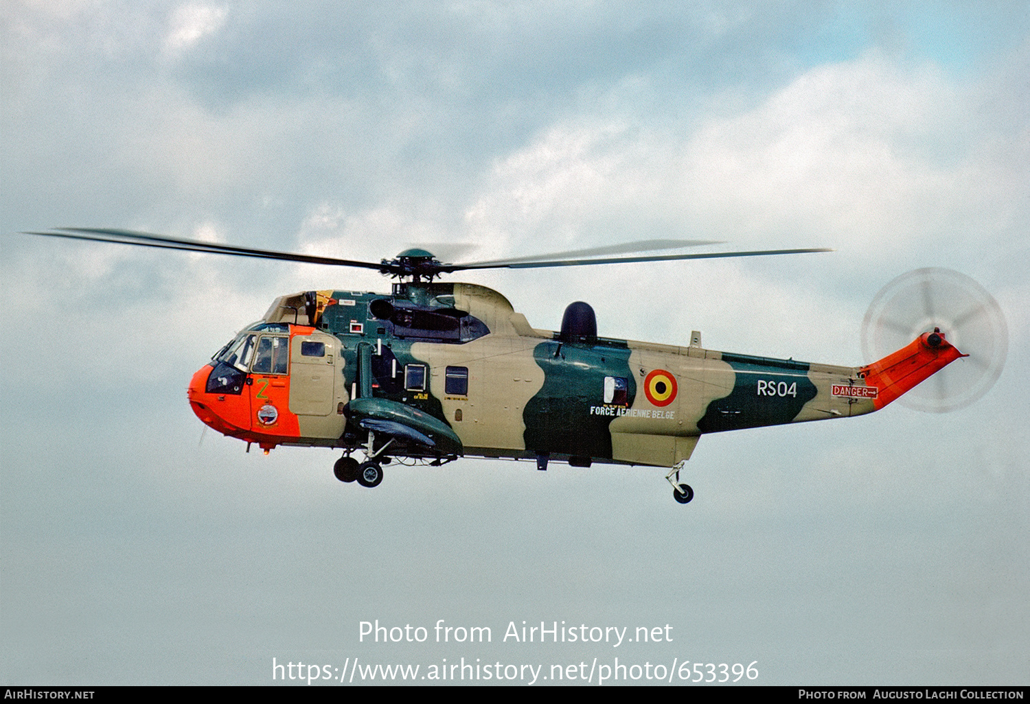 Aircraft Photo of RS-04 | Westland WS-61 Sea King Mk48 | Belgium - Air Force | AirHistory.net #653396