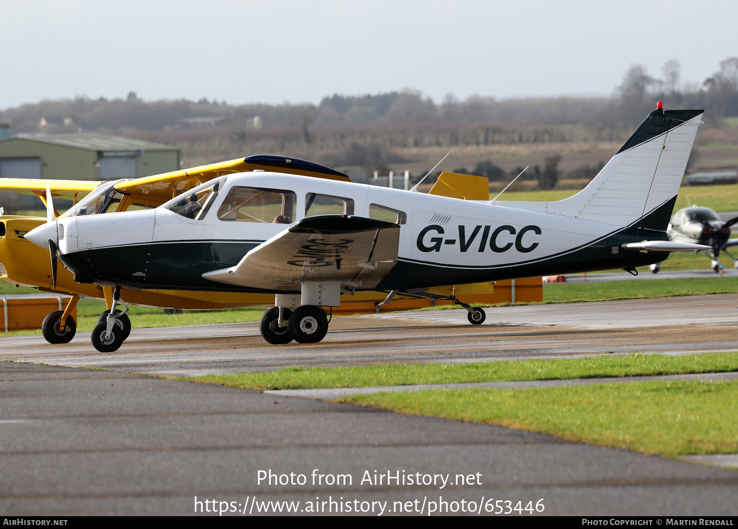 Aircraft Photo of G-VICC | Piper PA-28-161 Cherokee Warrior II | AirHistory.net #653446