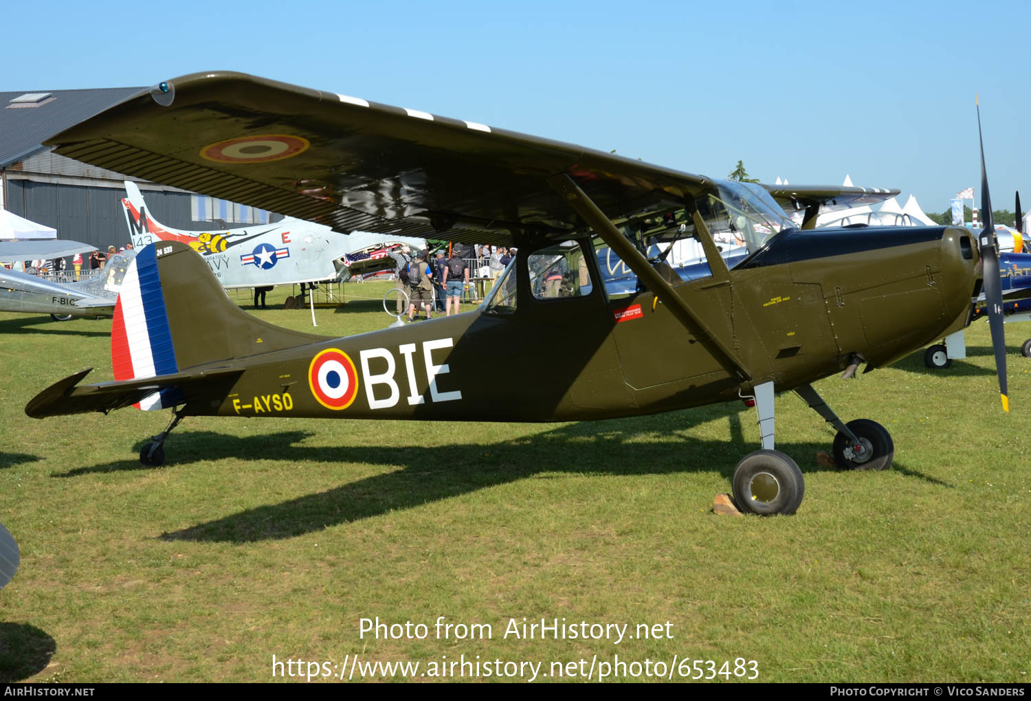 Aircraft Photo of F-AYSD | Cessna O-1E Bird Dog (305C/L-19E) | France - Army | AirHistory.net #653483