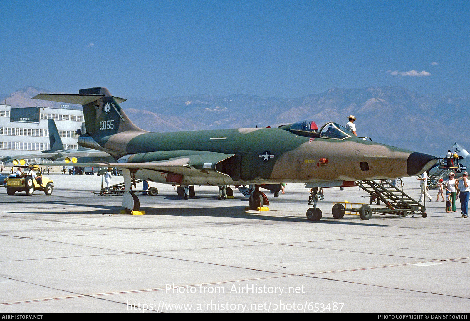 Aircraft Photo of 56-055 / AF56-055 | McDonnell RF-101C Voodoo | USA - Air Force | AirHistory.net #653487