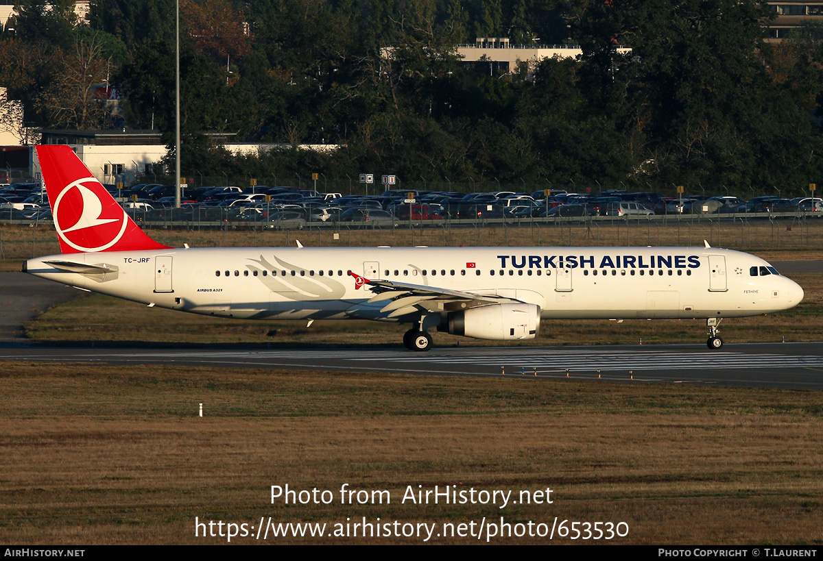 Aircraft Photo of TC-JRF | Airbus A321-231 | Turkish Airlines | AirHistory.net #653530