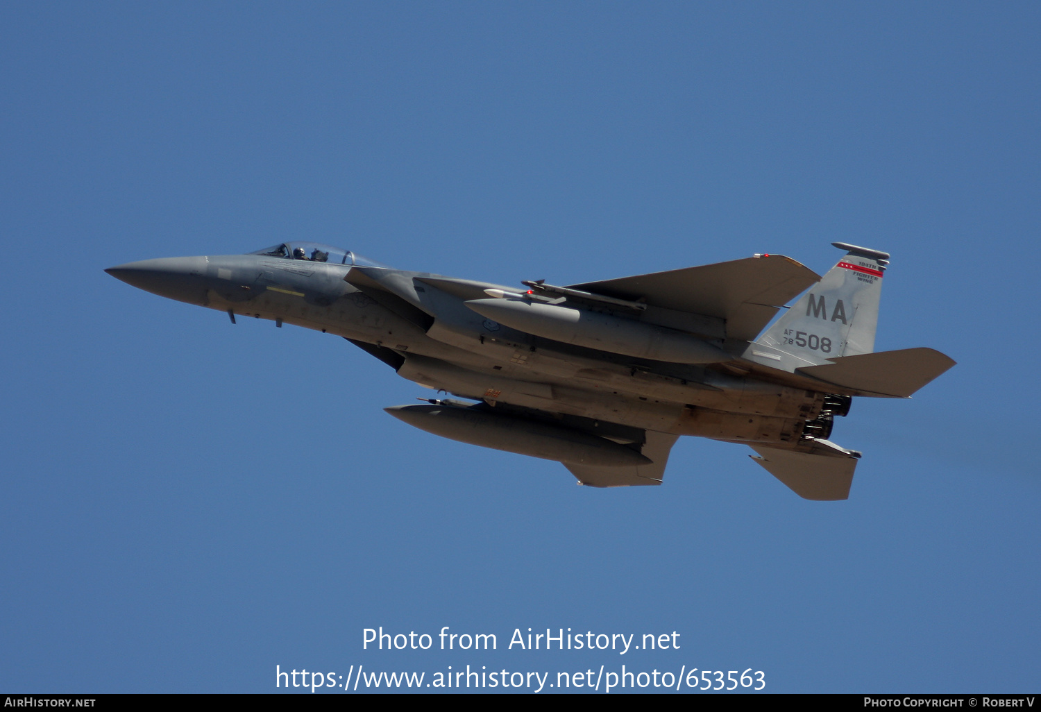 Aircraft Photo of 78-0508 / AF78-508 | McDonnell Douglas F-15C Eagle | USA - Air Force | AirHistory.net #653563