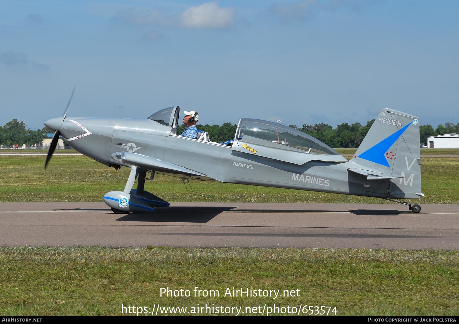 Aircraft Photo of N619EH | Van's RV-8 | USA - Marines | AirHistory.net #653574