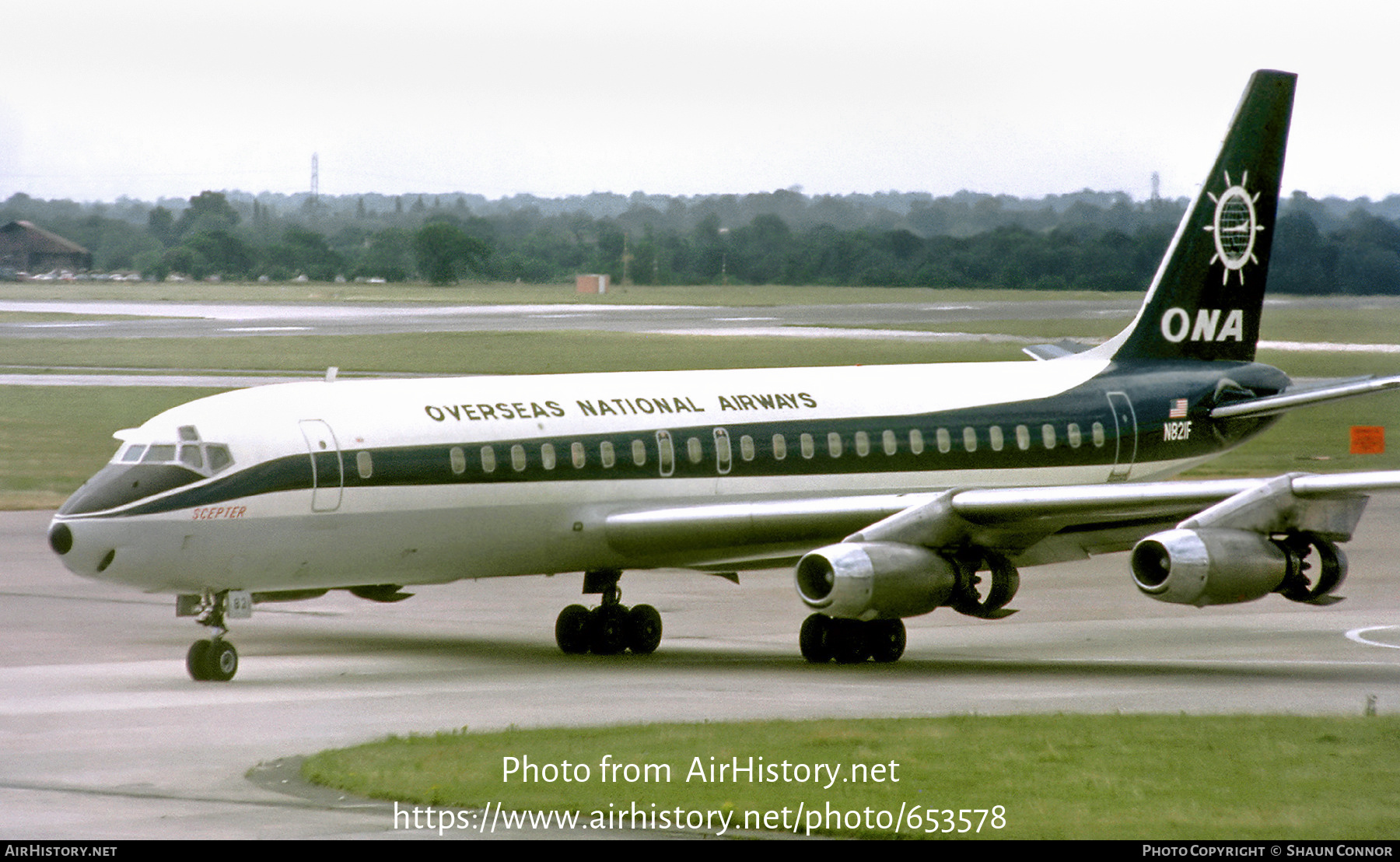 Aircraft Photo of N821F | Douglas DC-8-21(F) | Overseas National Airways - ONA | AirHistory.net #653578