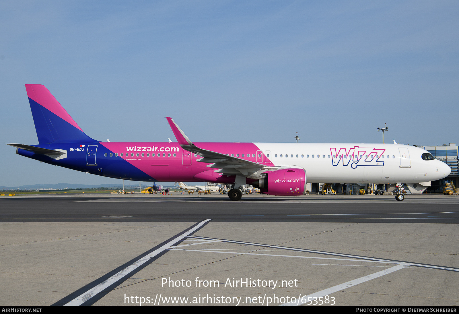 Aircraft Photo of 9H-WDJ | Airbus A321-271NX | Wizz Air | AirHistory.net #653583