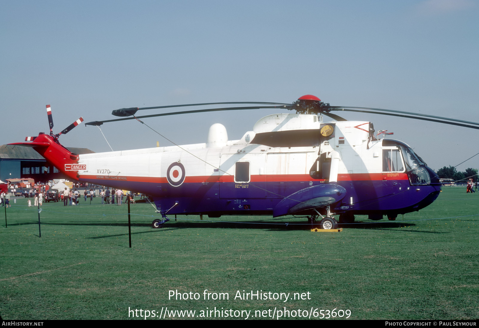 Aircraft Photo of XV370 | Sikorsky S-61D-2 Sea King | UK - Air Force | AirHistory.net #653609