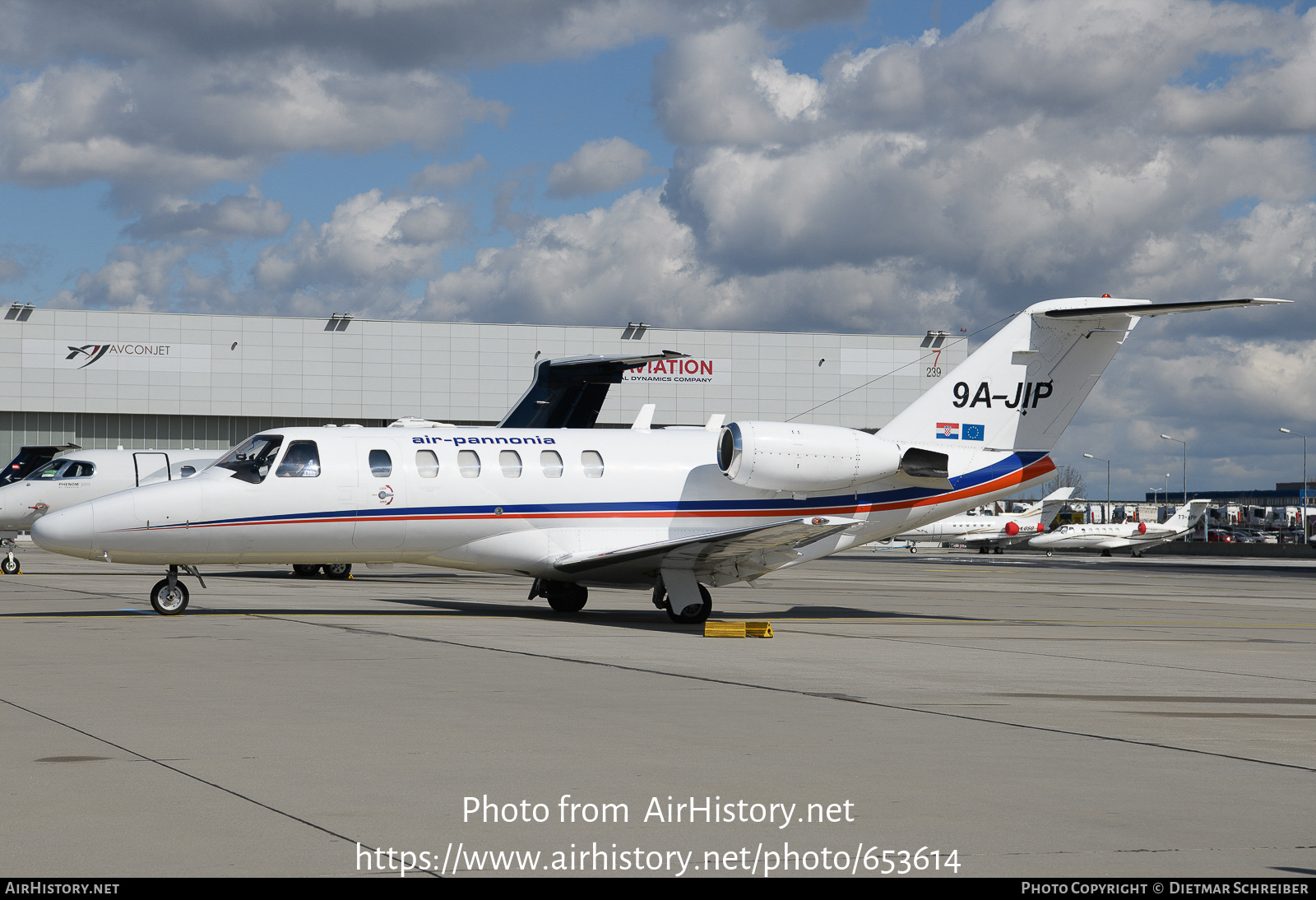 Aircraft Photo of 9A-JIP | Cessna 525A CitationJet CJ2 | Air Pannonia | AirHistory.net #653614